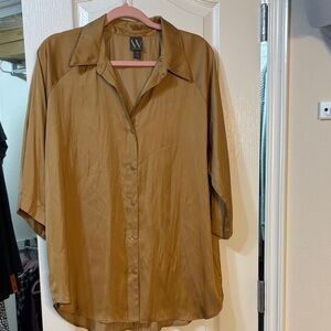 Worthington Gold Women's Blouse NWOT